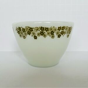 Corning Crazy Daisy Milk Glass Sugar Bowl